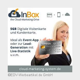 Leadgenerierung mit der Inbox (Bildquelle: EDV-Werbeartikel.de GmbH) Leadgenerierung mit der Inbox (Bildquelle: EDV-Werbeartikel.de GmbH)