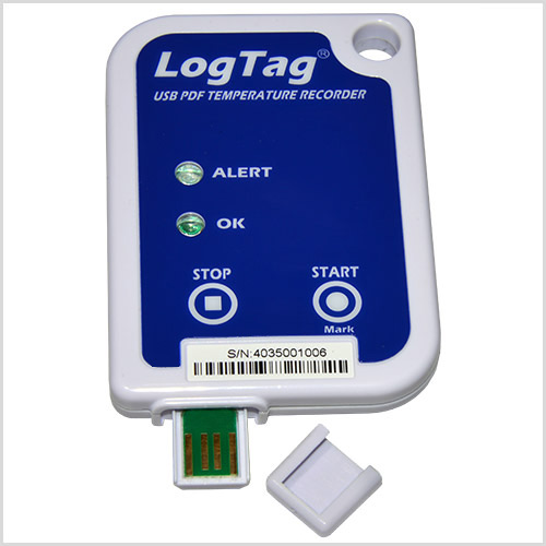Temperatur-Datenlogger-Serie mit integriertem USB-Anschluss