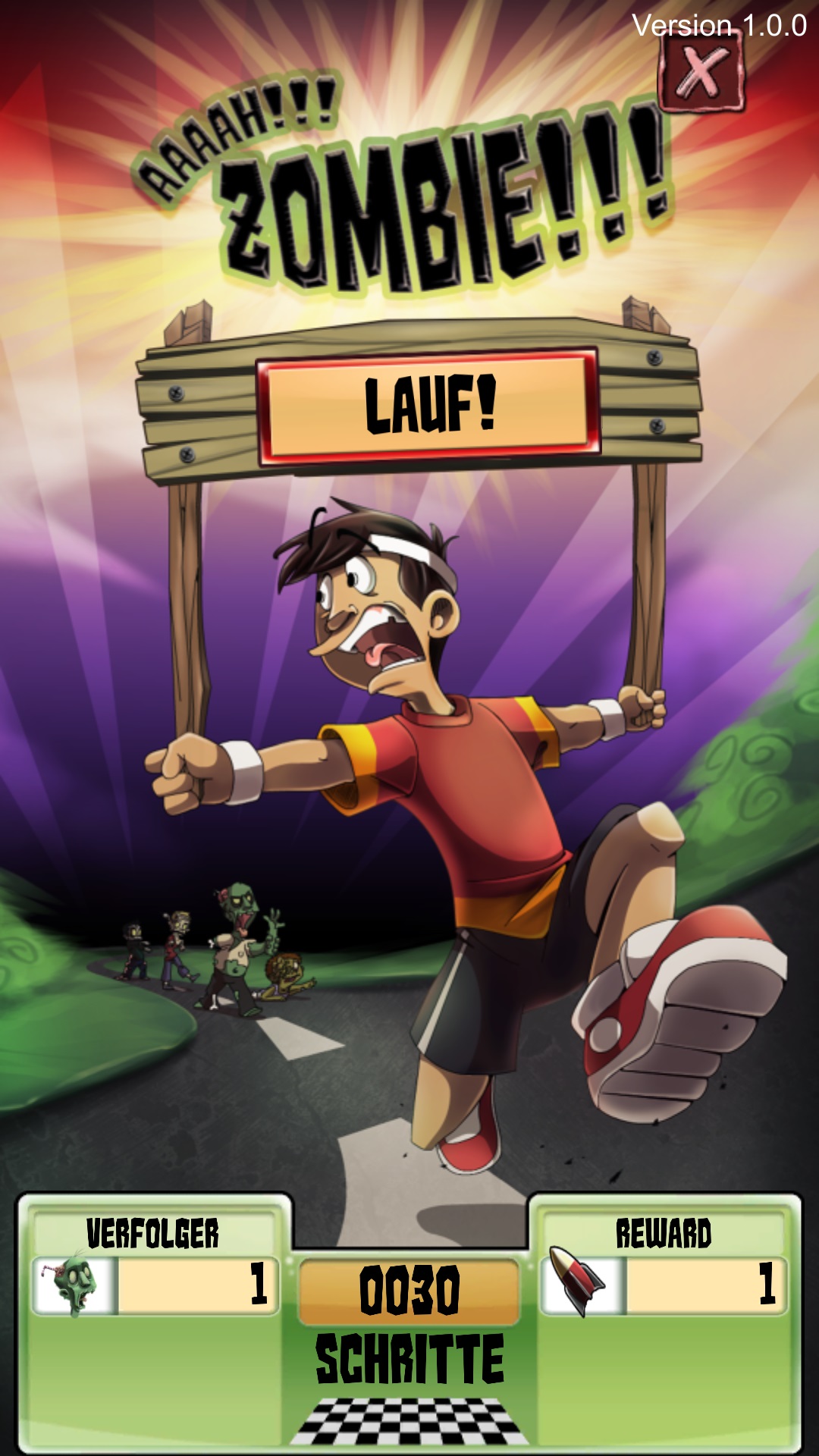Flee, Man! - Die etwas andere Gesundheits-App Flee, Man! - Die etwas andere Gesundheits-App