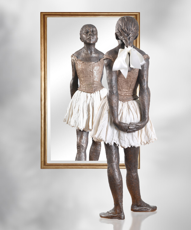 Die Kleine 14-jährige Tänzerin nach Edgar Degas Die Kleine 14-jährige Tänzerin nach Edgar Degas