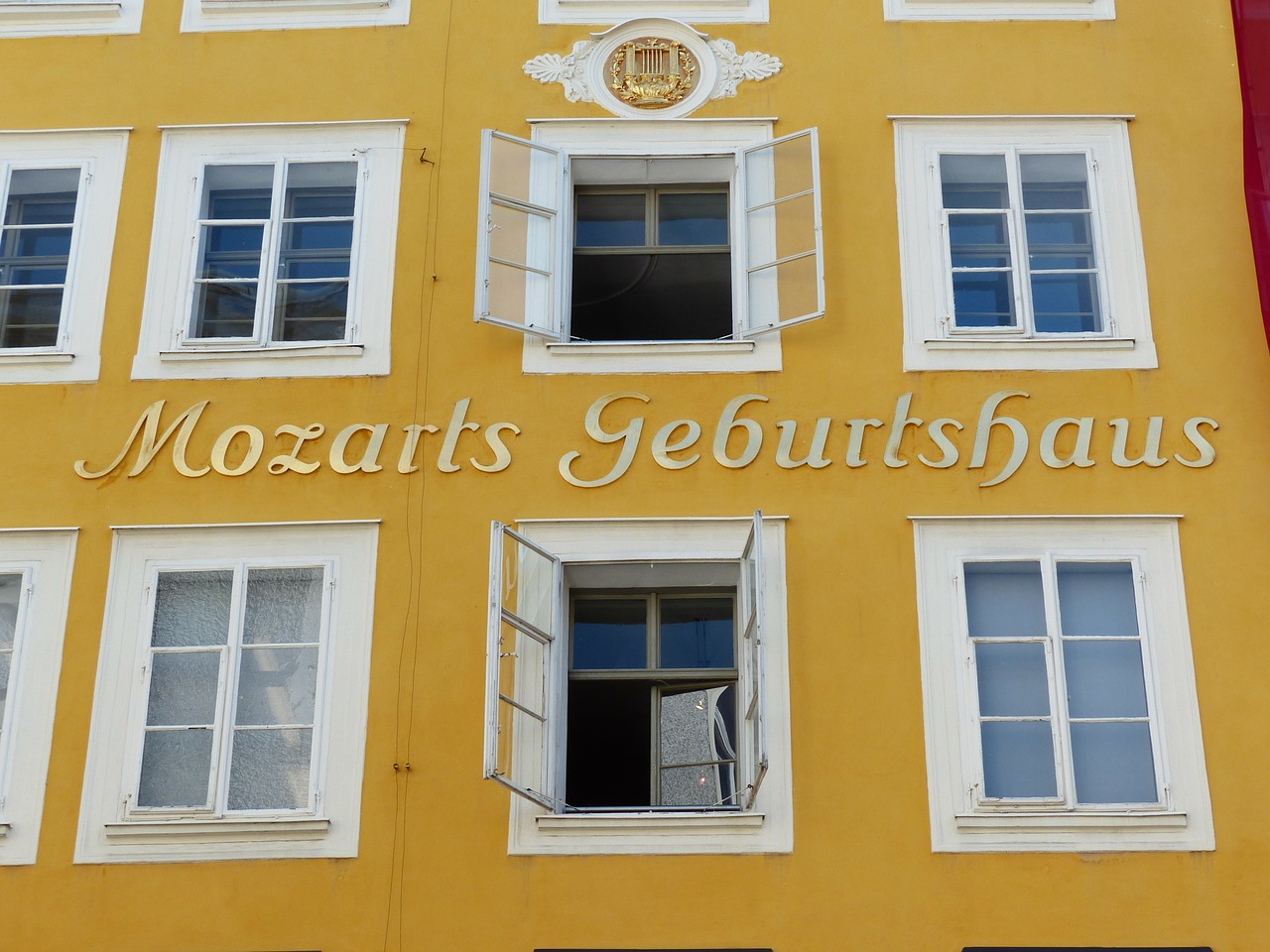 Mozarts Geburtshaus Salzburg Foto Pixabay