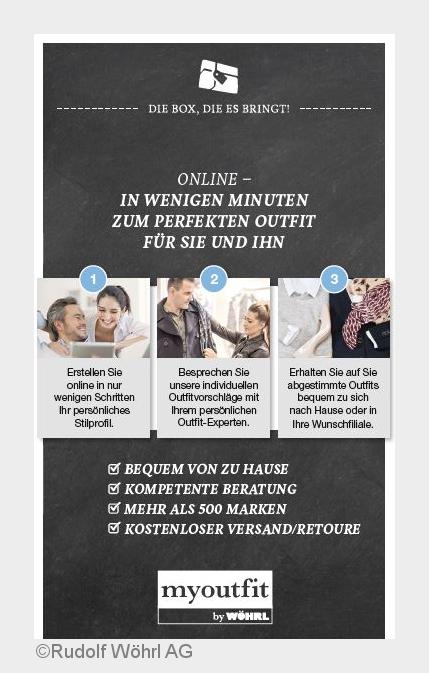 Curated Shopping bei WÖHRL: schnell zum perfekten Outfit dank einfachem Click-Prozess (Bildquelle: R Curated Shopping bei WÖHRL: schnell zum perfekten Outfit dank einfachem Click-Prozess (Bildquelle: R