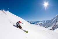 Skifahren bei Traumwetter Skifahren bei Traumwetter