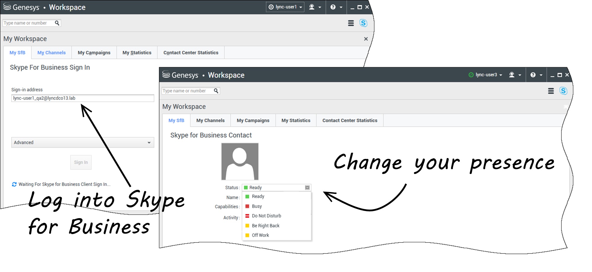 Integration von Skype for Business in die Customer Experience Platform von Genesys Integration von Skype for Business in die Customer Experience Platform von Genesys