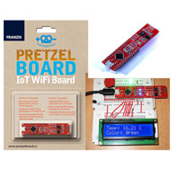 FRANZIS entwickelt  Pretzel-Board - IoT-WiFi-Board für Arduino™ Technologie