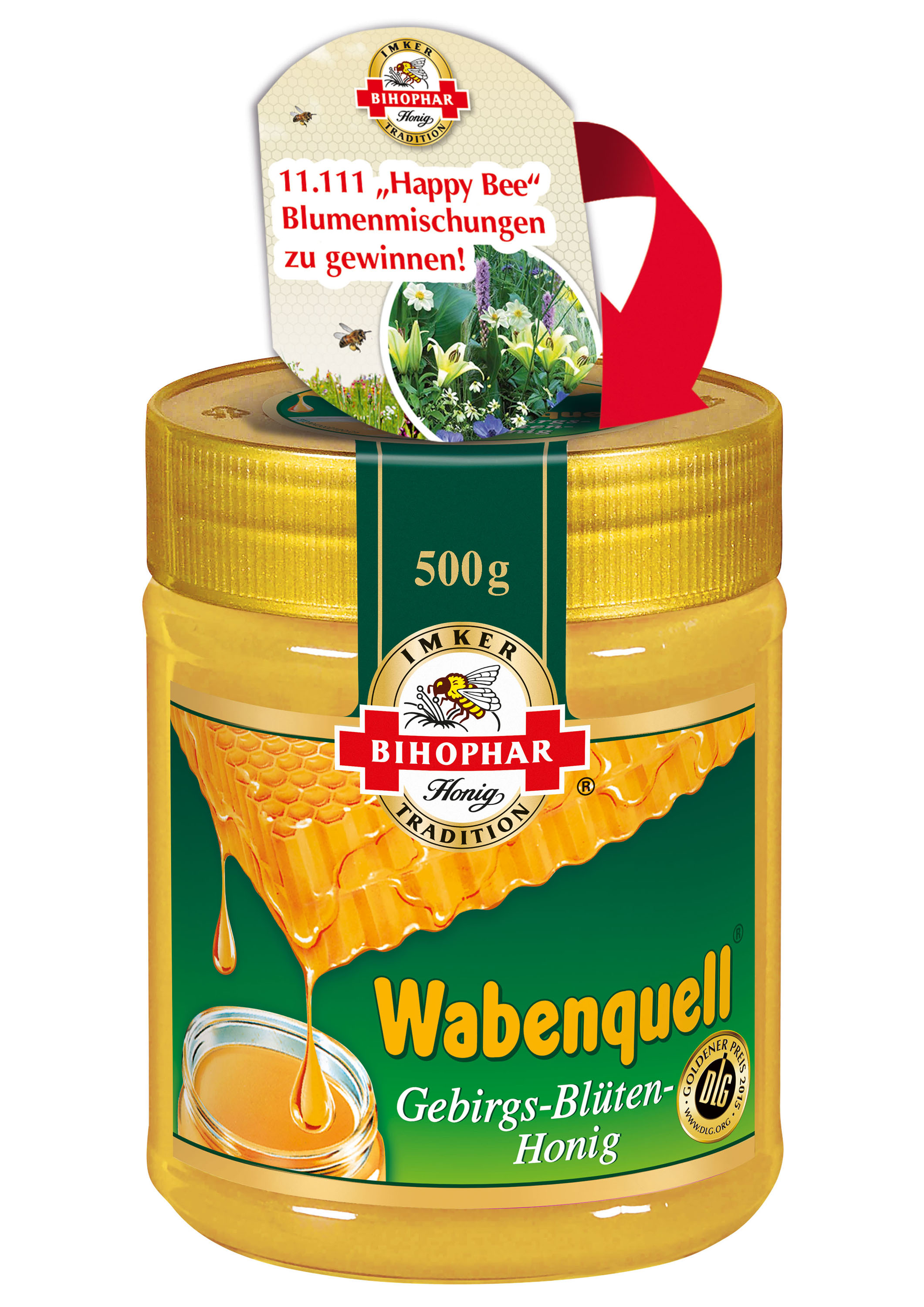 BIHOPHAR verlost 11.111?Happy Bee?-Blumenzwiebelsets