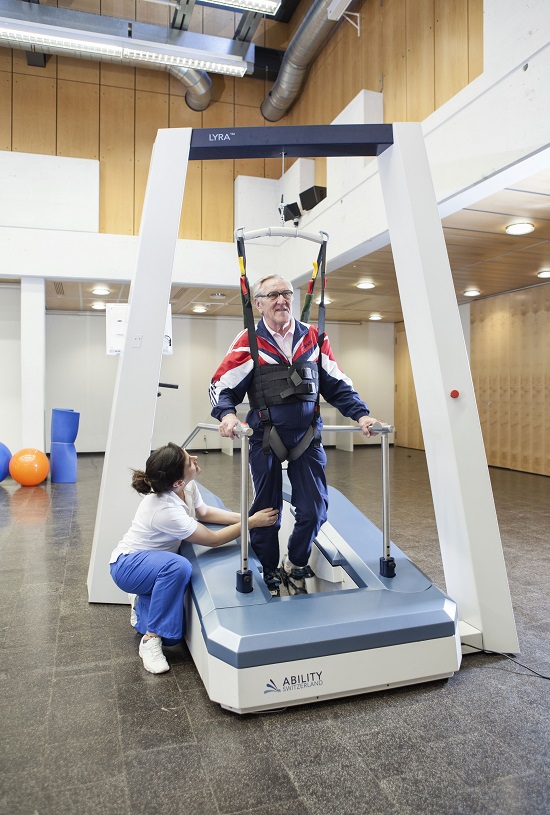 Endeffektor Gangtrainer LYRA® von Ability Switzerland