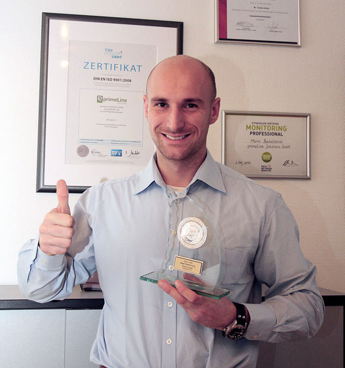 Wir freuen unsüber die Auszeichnung als Azlan Best Performing Entry Level Partner 2015