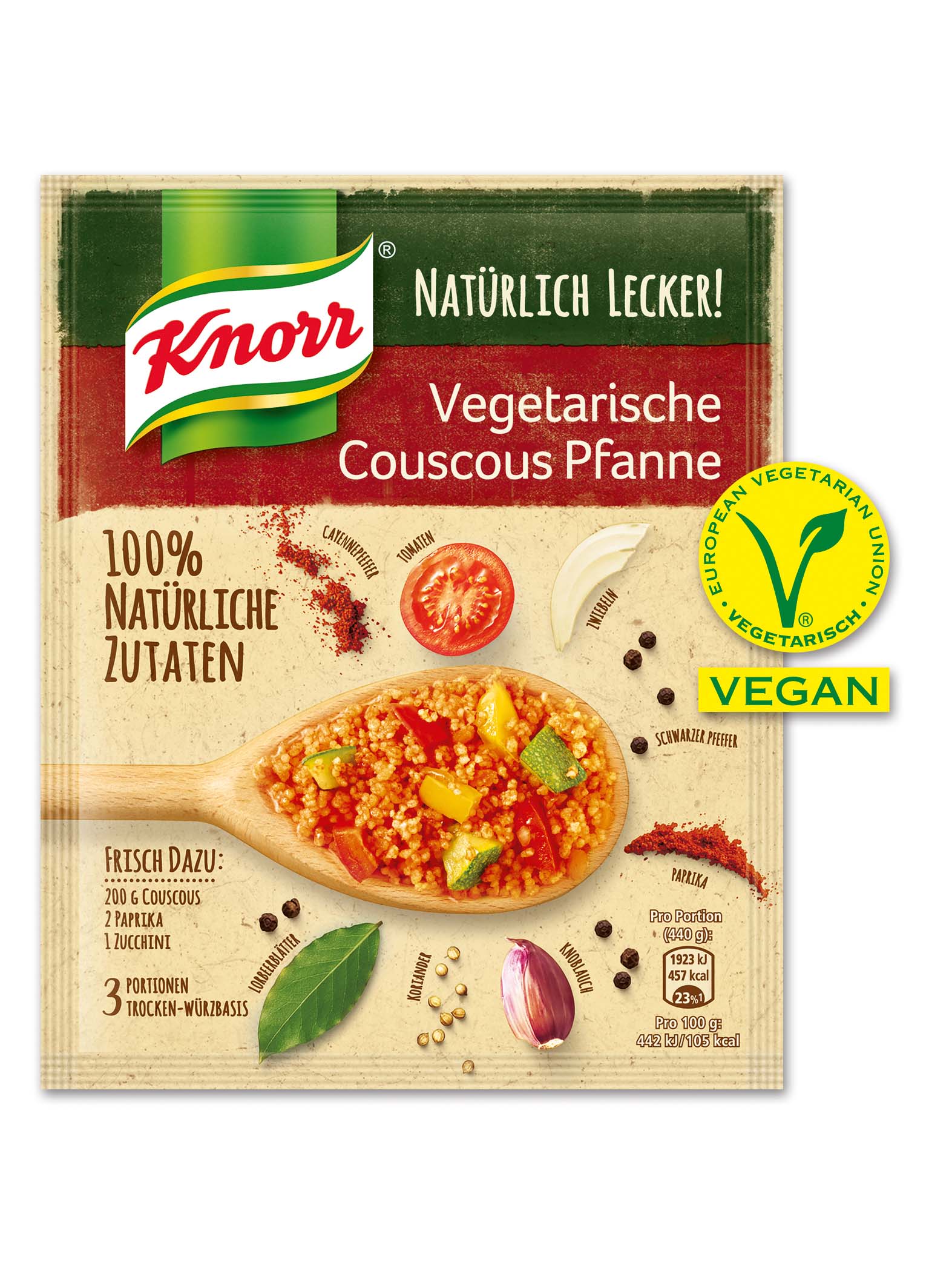 KNORR Natürlich Lecker! in zwei neuen Varianten KNORR Natürlich Lecker! in zwei neuen Varianten
