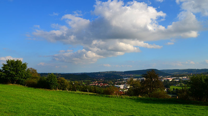 Blick aus Freital Wurgwitz Blick aus Freital Wurgwitz