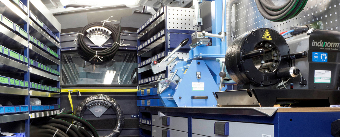 Der Sprinter®ist eine mobile Hydraulik-Service-Werkstatt auf höchstem Niveau.