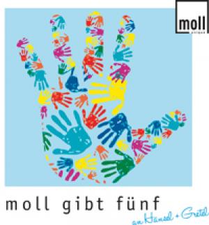 moll engagiert sich?engagieren Sie sich mit: Spendenaktion zu Gunsten der Stiftung Hänsel+Gretel moll engagiert sich?engagieren Sie sich mit: Spendenaktion zu Gunsten der Stiftung Hänsel+Gretel