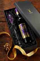 VitaJuwel® Weinset – Phiolino gefüllt mit Amethysten und Bergkristallen VitaJuwel® Weinset – Phiolino gefüllt mit Amethysten und Bergkristallen