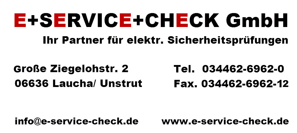 Prüfung elektrischer Betriebsmittel Prüfung elektrischer Betriebsmittel