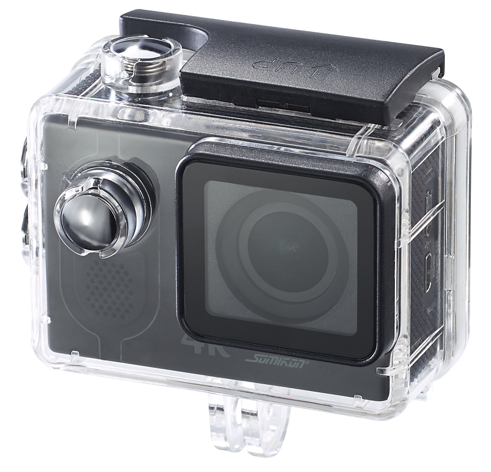 SOMIKON 4K-Action-Cam DV-4017.WiFi, 16-MP-Sony-Sensor, 24 fps, IP68, Zubehör, www.pearl.de