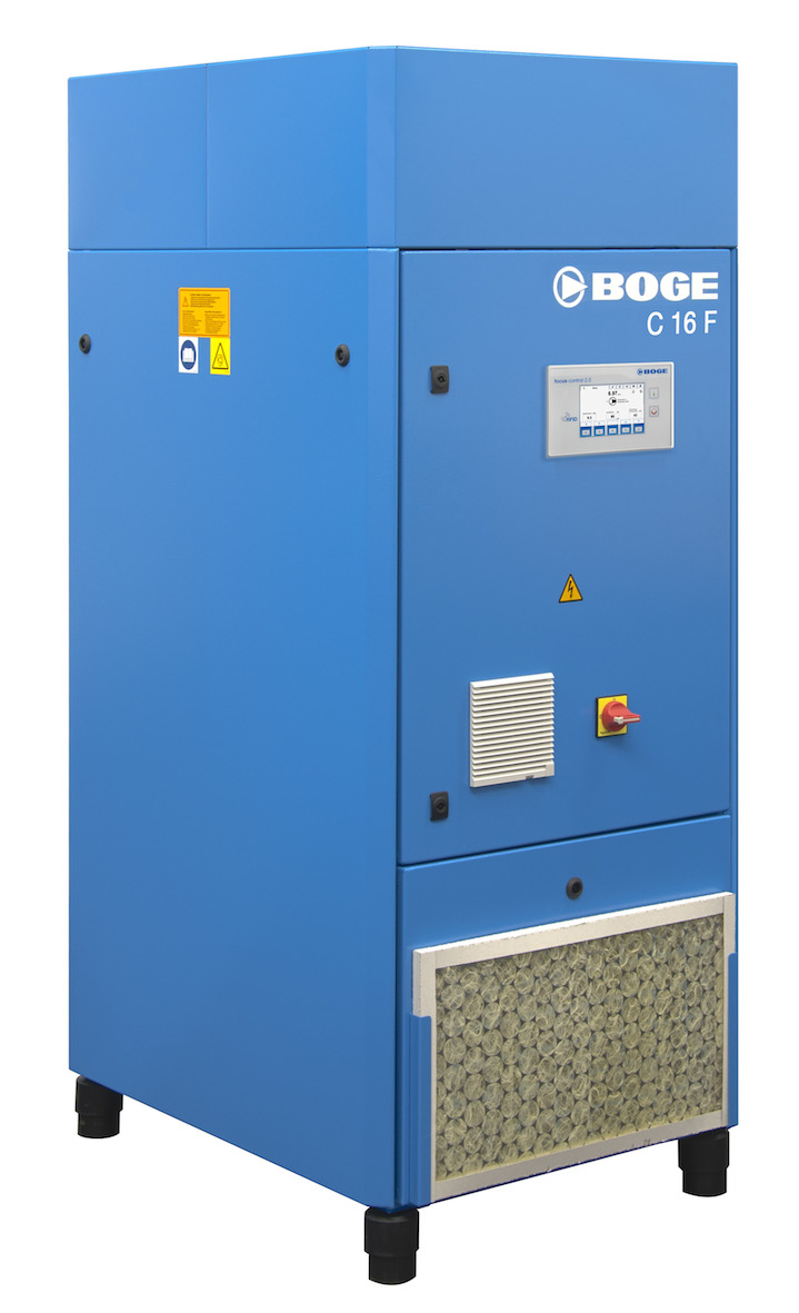 Die neuen BOGE Schraubenkompressoren der C 16 F(D) Baureihe Die neuen BOGE Schraubenkompressoren der C 16 F(D) Baureihe