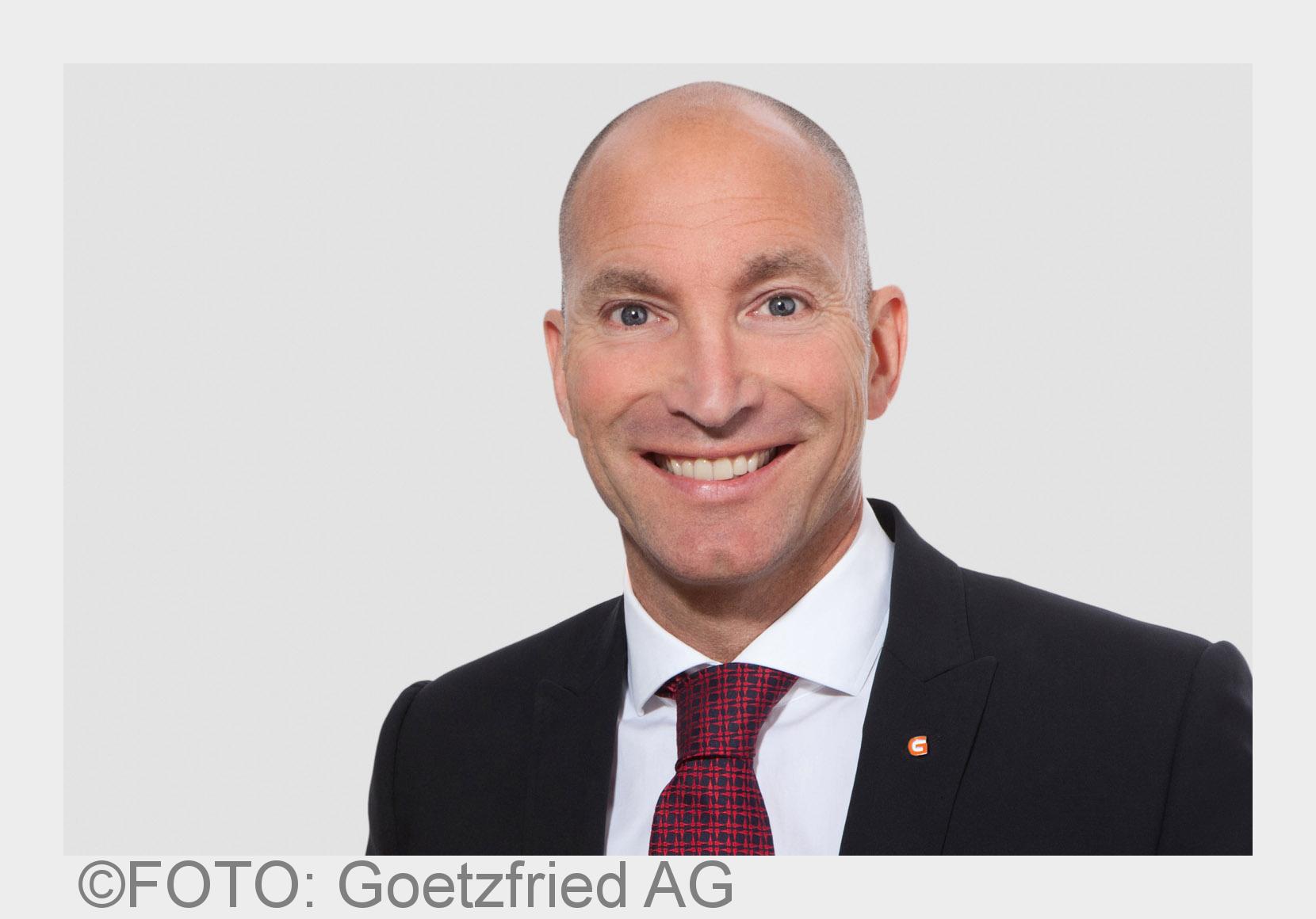 Thomas Götzfried, Gründer und Vorstandssprecher Goetzfried AG (Bildquelle: FOTO: Goetzfried AG) Thomas Götzfried, Gründer und Vorstandssprecher Goetzfried AG (Bildquelle: FOTO: Goetzfried AG)