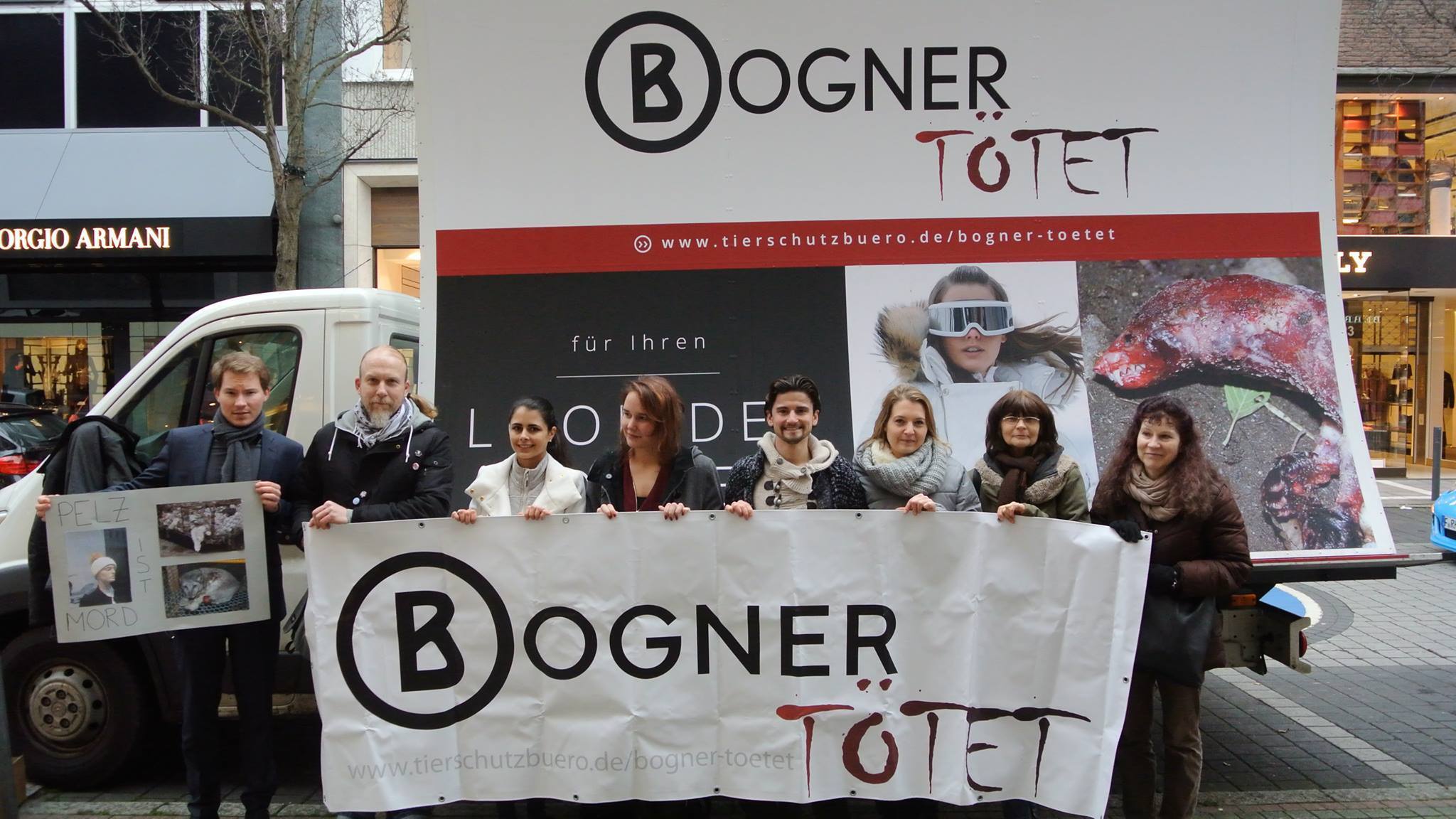 30.01.2016 Pressetermin vor Bogner-Filiale in Dortmund! 30.01.2016 Pressetermin vor Bogner-Filiale in Dortmund!