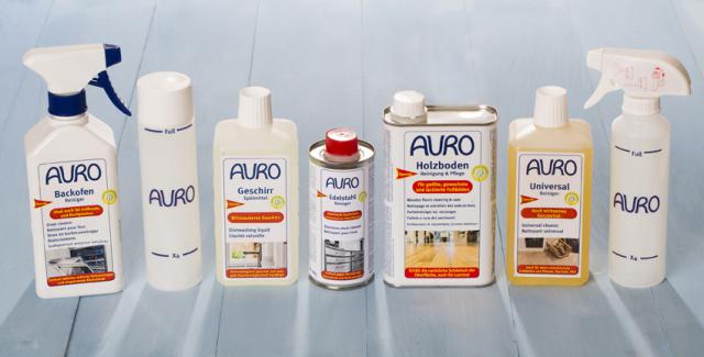 AURO Pflege- und Reinigungssortiment mit neuen Rezepturen AURO Pflege- und Reinigungssortiment mit neuen Rezepturen