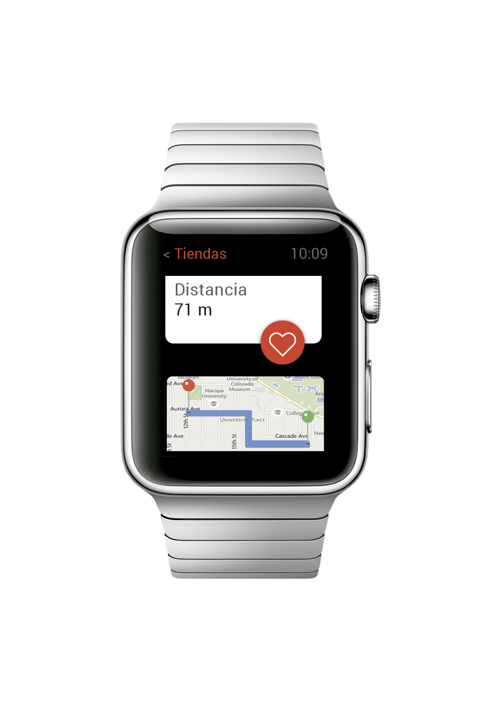 Mit der Tiendeo AppleWatch-App kein Angebot verpassen Mit der Tiendeo AppleWatch-App kein Angebot verpassen