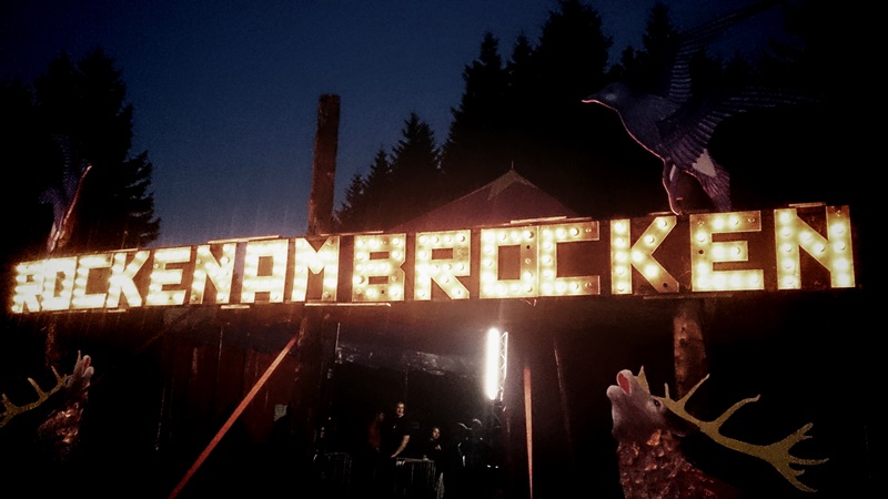 Rocken am Brocken Eingangsbereich