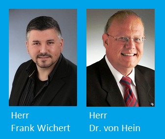 Frank Wichert und Dr. Joachim von Hein