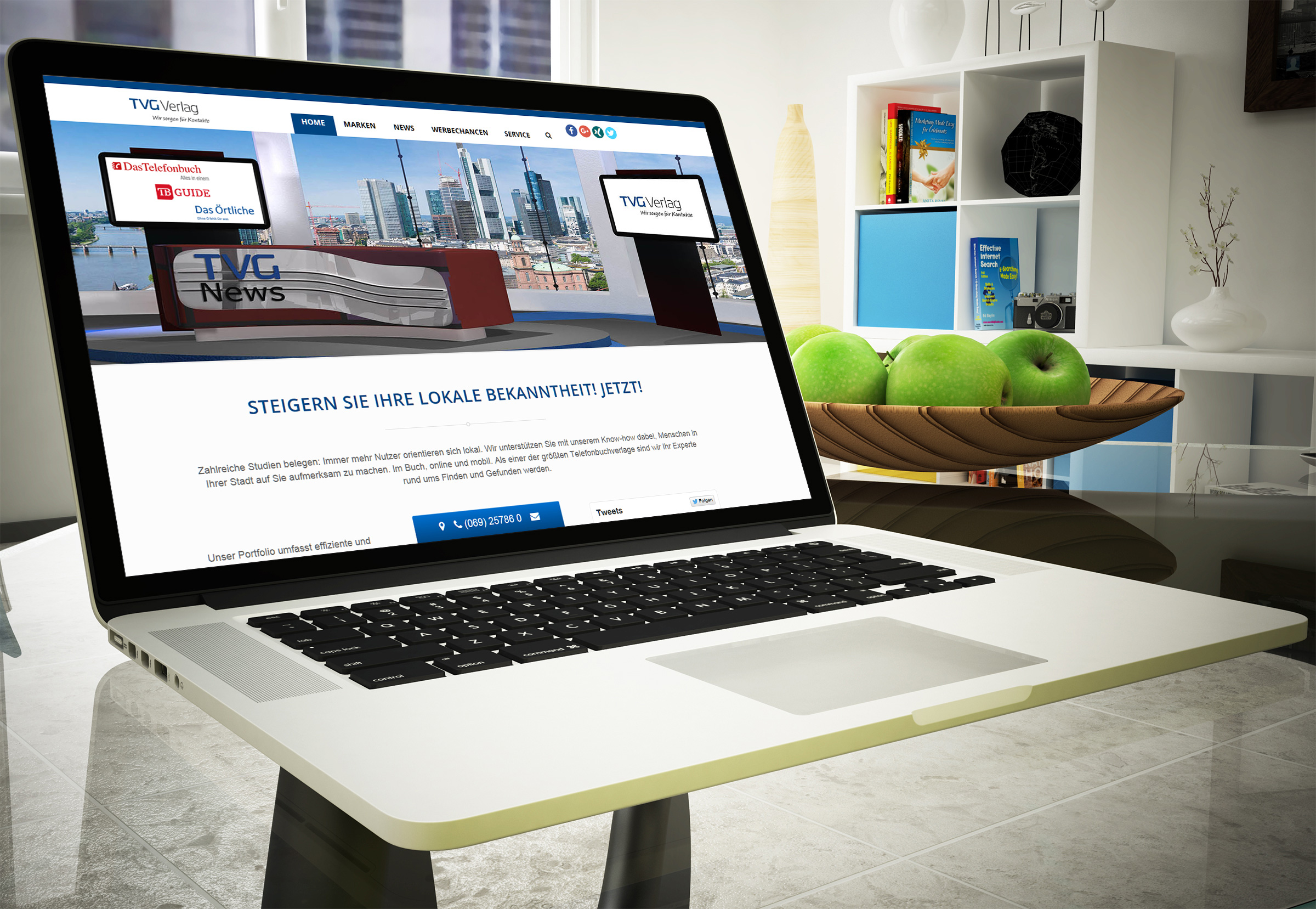 TVG Verlag präsentiert neuen Internetauftritt nach Relaunch. TVG Verlag präsentiert neuen Internetauftritt nach Relaunch.