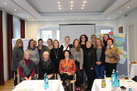 20 Managerinnen aus ganz Deutschland beim Werteworkshop