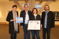 Rupert und Barbara Madreiter bei Klimaaktiv Auszeichnung Rupert und Barbara Madreiter bei Klimaaktiv Auszeichnung
