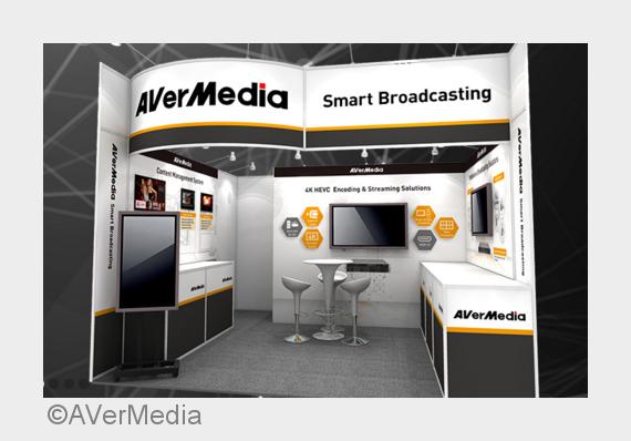 Messestand AVerMedia (Bildquelle: AVerMedia)