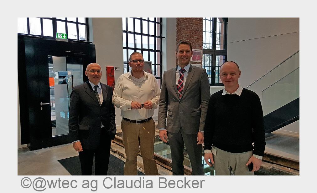 Einblicke in die Arbeit der wtec ag für den Bad Homburger Oberbürgermeister Hetjes (2.vr) (Bildquell Einblicke in die Arbeit der wtec ag für den Bad Homburger Oberbürgermeister Hetjes (2.vr) (Bildquell