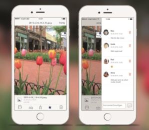 Mit Teamplace können Facebook- und WhatsApp-Gruppen Bilder& Videos in HD-Qualität teilen.