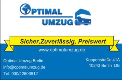 Optimal Umzug Berlin