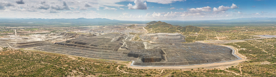 San Francisco Mine Panoramaansicht