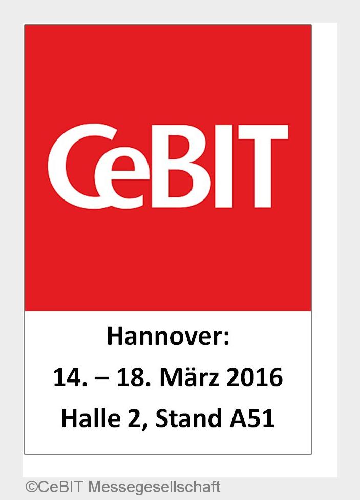 Der Outsourcing-Spezialist und DATEV-Systempartner LANOS ist auf der diesjährigen CeBIT am Stand A51 Der Outsourcing-Spezialist und DATEV-Systempartner LANOS ist auf der diesjährigen CeBIT am Stand A51