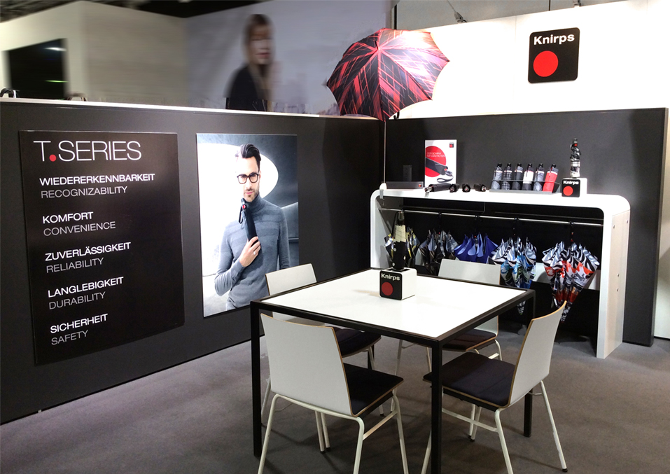 Knirps Messestand-Panorama Berlin