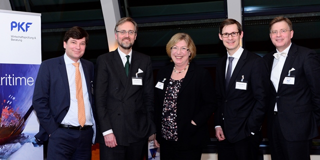 Lars Heymann, Dr. Moritz Mittelbach, Corinna Walich, Dr. Matthias Wittschen, Ralf Lüdeke (v.l.n.r)