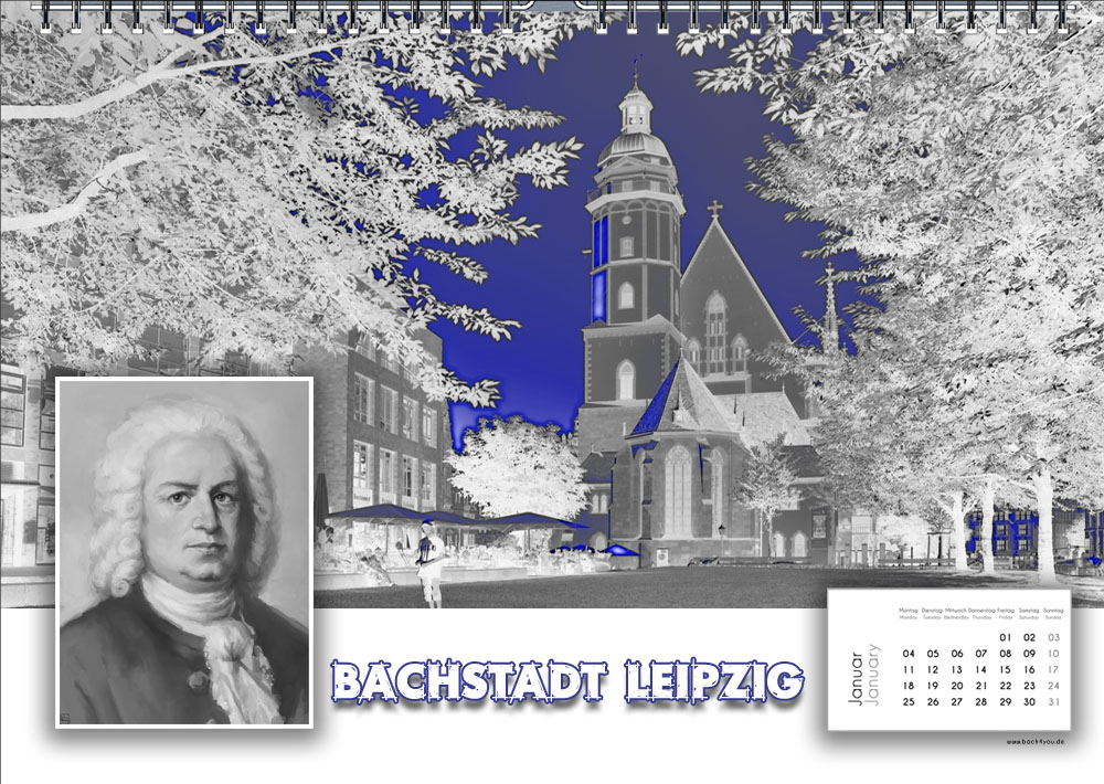 Musik-Kalender für Erwachsene, aber auch für Kids. Dazu Bach-Kalender und Komponisten-Kalender: Das 