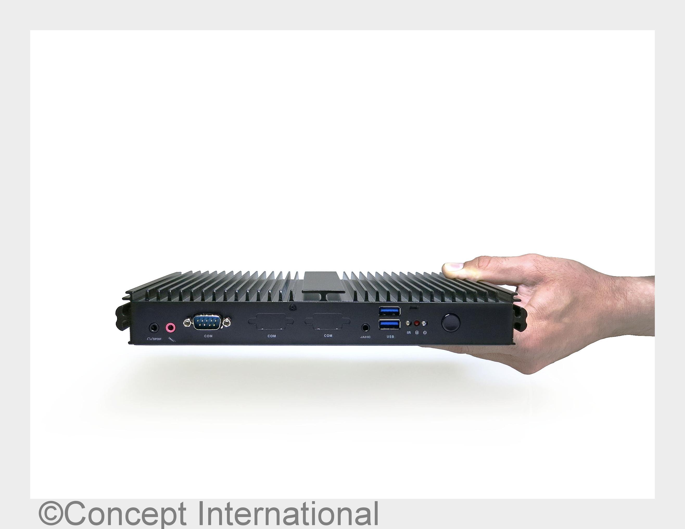 Mini-PC F302 von Giada (Bildquelle: Concept International) Mini-PC F302 von Giada (Bildquelle: Concept International)