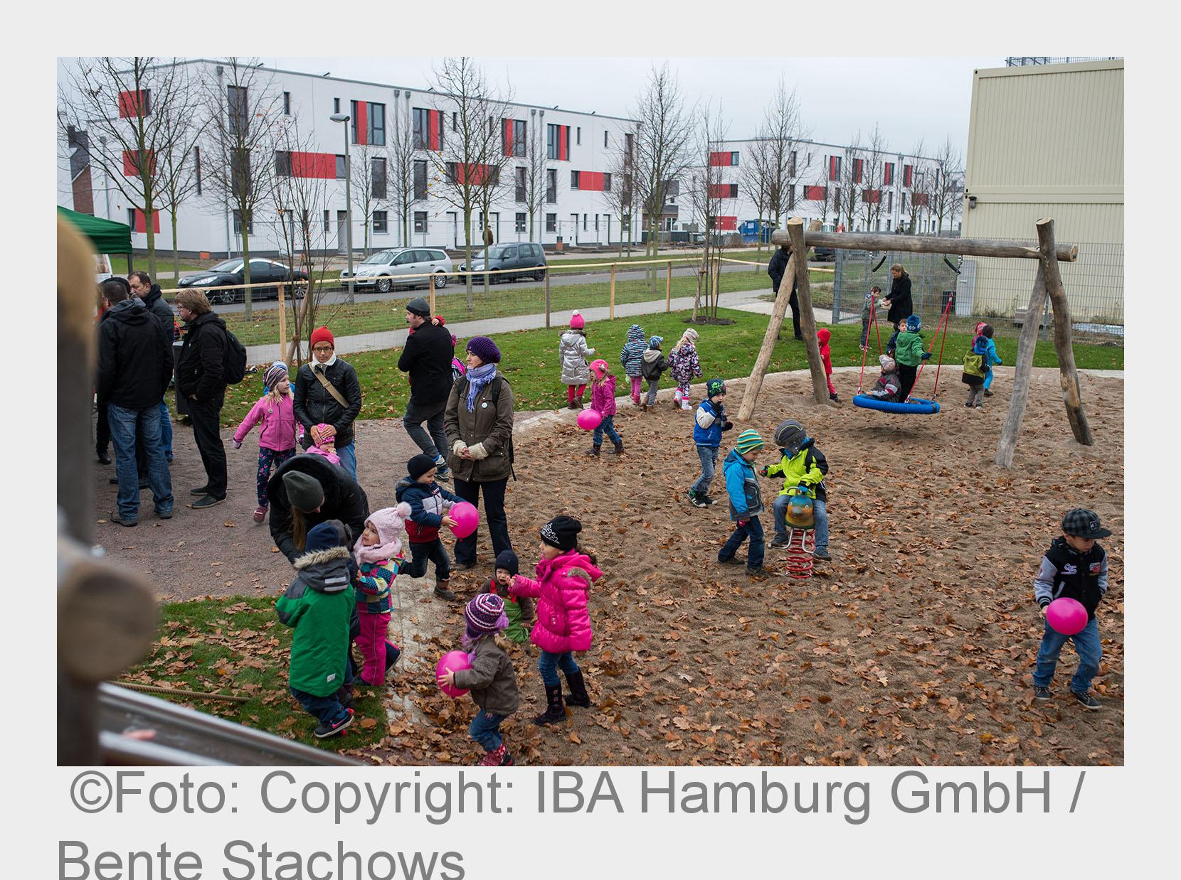 Der Spielplatz hat sich zu einem beliebten Anlaufpunkt für die Kinder und Familien entwickelt. (Bild