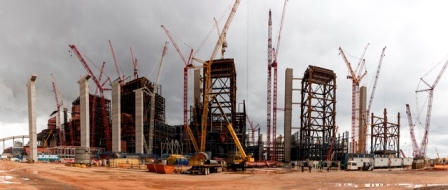 Four WOLFF 1250 B and three WOLFF 355 B are in operation at the Kusile Power Plant construction site