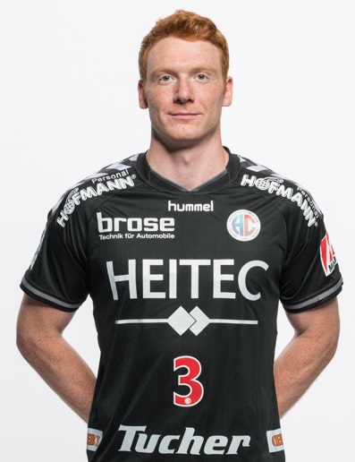 (Foto: hl-studios, Erlangen): HC Erlangen – Nikolai Theilinger gilt als sehr athletisch und wurfgewa (Foto: hl-studios, Erlangen): HC Erlangen – Nikolai Theilinger gilt als sehr athletisch und wurfgewa