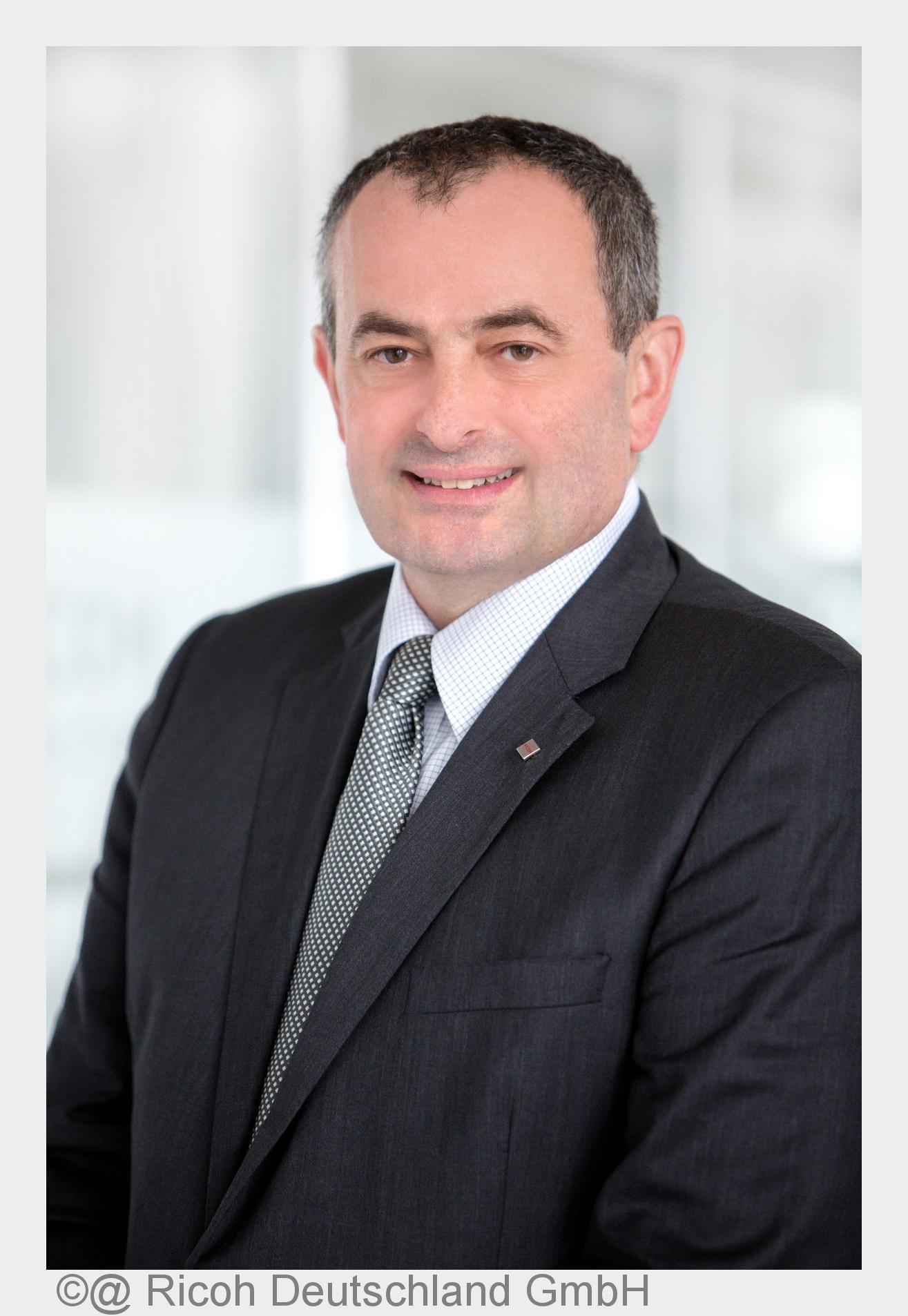 Niculae Cantuniar, CEO& Director Sales, Ricoh Deutschland (Bildquelle: @ Ricoh Deutschland GmbH)