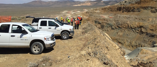 Pershing Gold Open Pit Relief Canyon Mine, Nevada