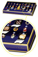 Pralinen Adventskalender von chocolissimo, auch als Werbegeschenk individuell gestaltbar
