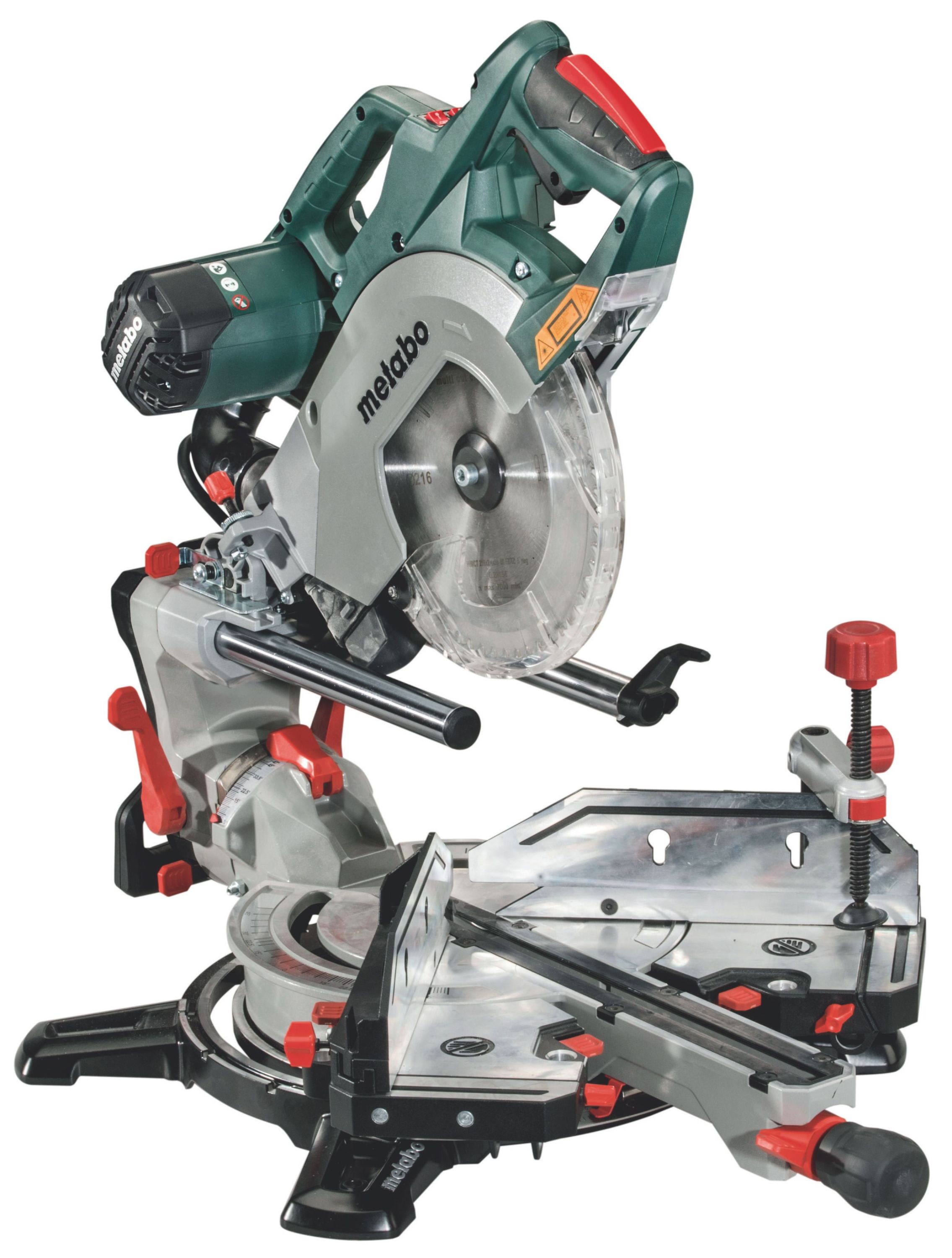 Die Kappsäge KGSV 72 Xact SYM mit Zugfunktion. Foto: Metabo Die Kappsäge KGSV 72 Xact SYM mit Zugfunktion. Foto: Metabo
