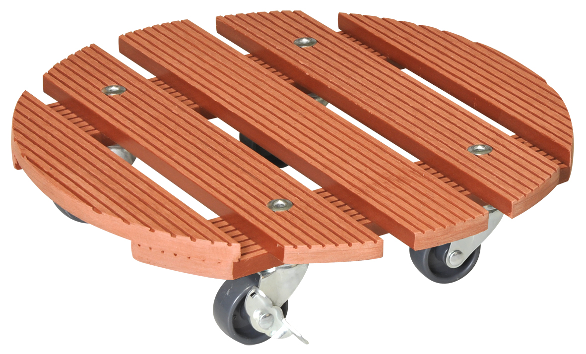 Schön und praktisch: Outdoor-Pflanzenroller aus WPC