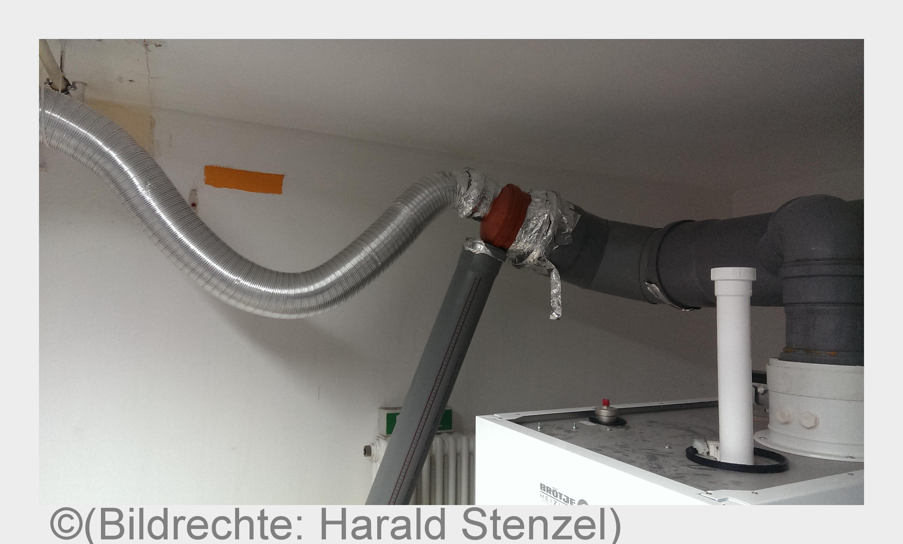 Gewagte Konstruktion - mutmaßlich illegal (Bildquelle: (Bildrechte: Harald Stenzel))