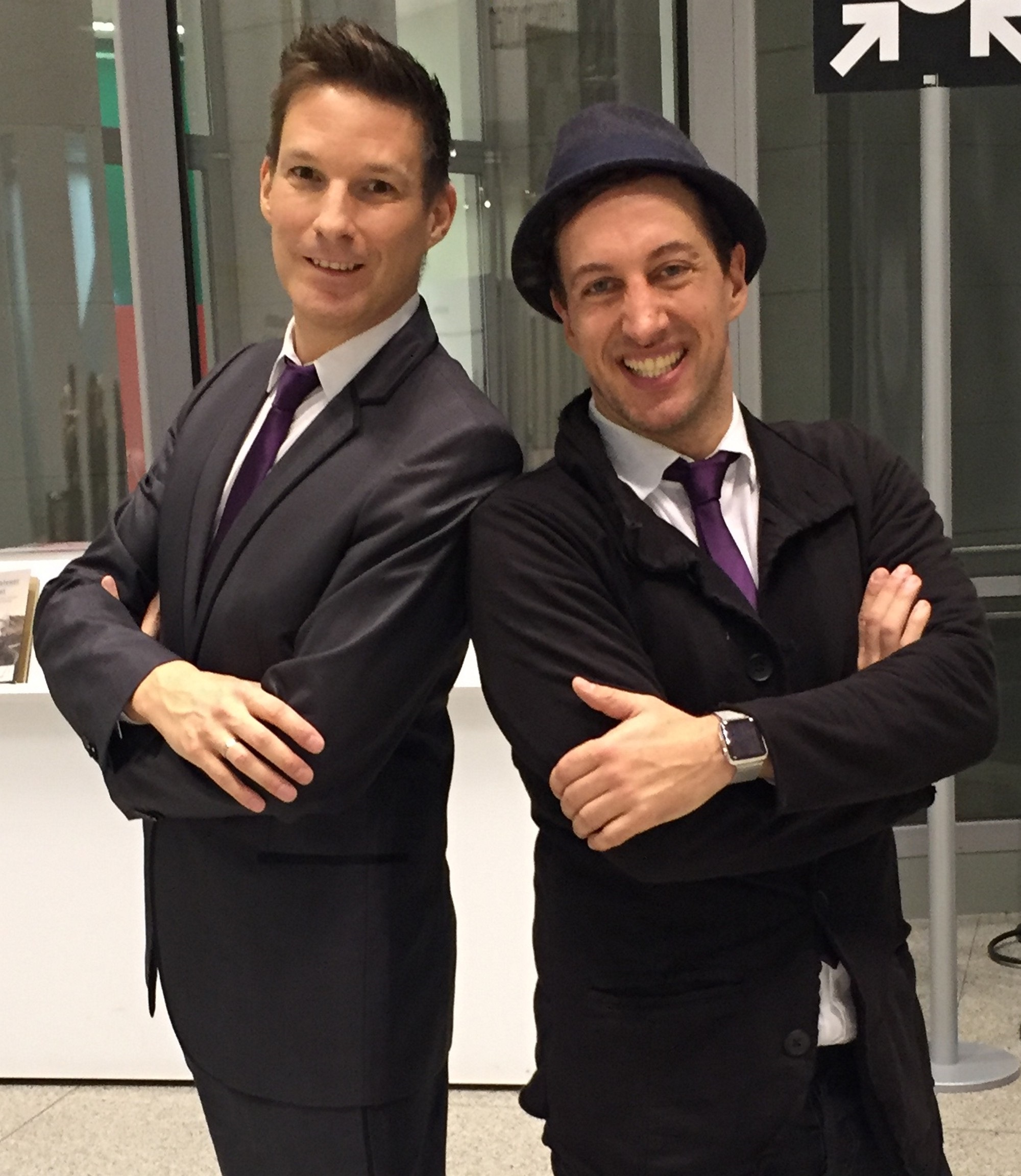 Timo Müller und Sandór Krönert Timo Müller und Sandór Krönert