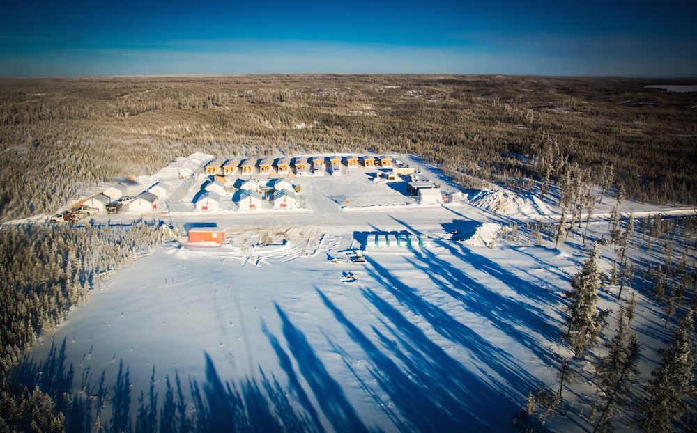 Uran-Kernbohrlager von Fission Uranium